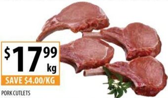 Supabarn PORK CUTLETS offer