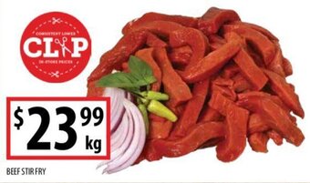 Supabarn BEEF STIR FRY offer