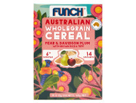 Funch Australian Wholegrain Cereal Pear & Davidson Plum 14 Sachets