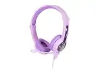 BuddyPhones Galaxy Kids Gaming Headset - Purple