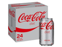 BIG W Coca-Cola Diet Cans 375ml 24 Pack offer