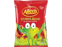 BIG W Allens Snakes Alive 200g offer