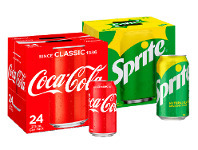 BIG W Coca-Cola 24-Pack Can Varieties 375ml offer