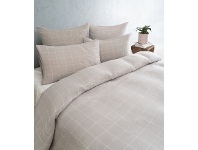 BIG W Tontine Gauze Grid Quilt Cover Set offer