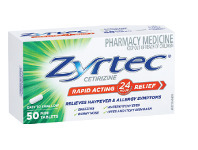 Alliance Pharmacy Zyrtec Cetirizine Rapid Acting Relief 50 Tablets offer