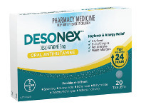 Desonex Oral Antihistamine 20 Tablets