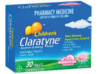 Claratyne Children’s Hayfever & Allergy Relief Bubble Gum 30 Tablets
