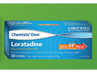 Alliance Pharmacy Chemists’ Own Loratadine 10mg 30 Tablets offer