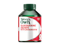 Nature’s Own Glucosamine Sulfate with Chondroitin 200 Tablets