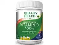 Quality Health High Strength Vitamin D 1000iu 300 Capsules