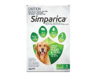 Alliance Pharmacy Simparica for Dogs 20.1 - 40kg Green 3 Pack offer