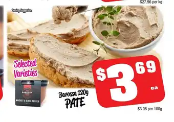 Barossa 100g Pate