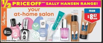 Chemist Warehouse Sally Hansen Range offer