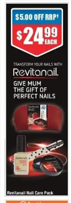 Chemist Warehouse Ravitanail Nail Care Pack offer