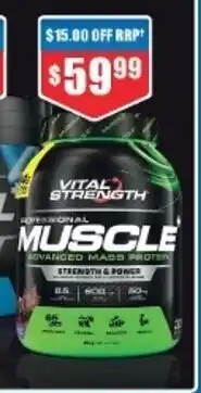 Chemist Warehouse Professional Muscle+ 2kg Assorted Variants offer