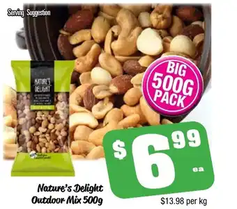Farmer Jack's Nature's Delight Outdoor Mix 1kg offer