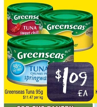 Farmer Jack's Greenseas Tuna 95g offer