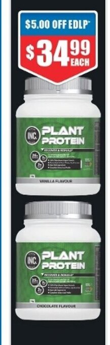 Chemist Warehouse INC Plant Protein offer