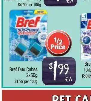 Farmer Jack's Bref Duo Cubes 2x50g offer