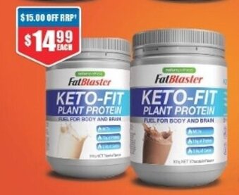 Naturopathic Fatblaster Keto-Fit Range