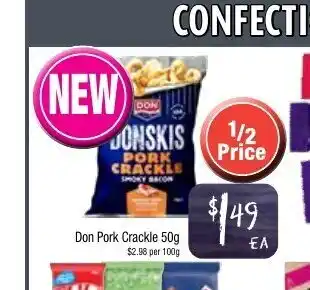 Farmer Jack's Don Pork Crackle 50g offer