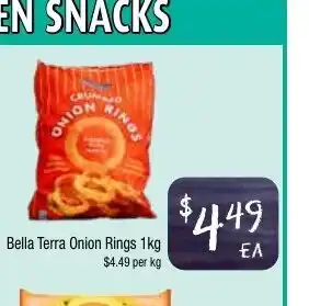 Bella Terra Onion Rings 1kg