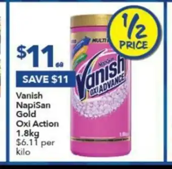 Vanish NapiSan Gold Oxi Action 1,8kg