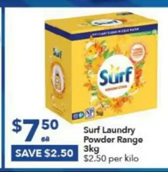 Surf Laundry Powder Range 1kg