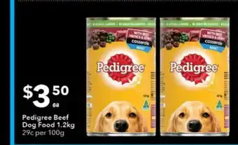 Ritchies Pedigree Beef Dog Food 100g offer