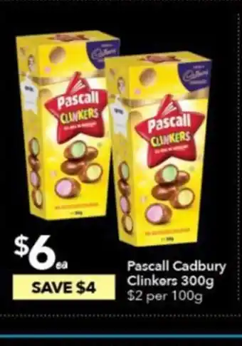 Pascall Cadbury Clinkers 100g