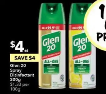 Glen 20 Spray Disinfectant 100g