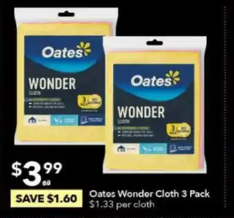 Oates Wonder Per Cloth