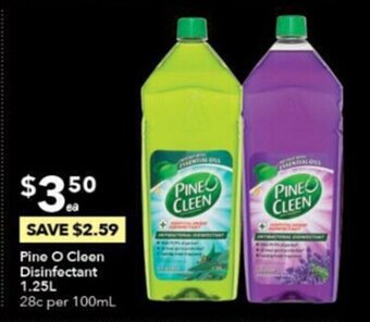Ritchies Pine O Cleen Disinfectant 1,25L offer