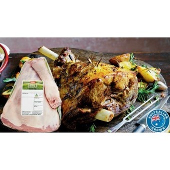 Coles Coles graze lamb leg half roast offer