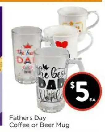 Foodworks Fathers Day Coffee or Beer Mug offer