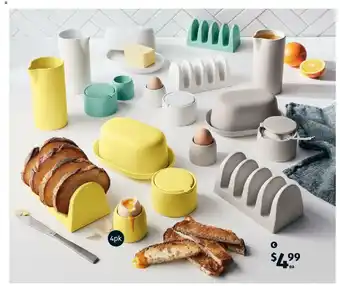 ALDI Ceramic Breakfast Accessories - 702653 offer