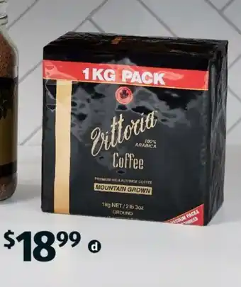 Vittoria Mountain Grown Coffee 1kg - 703409, 703408