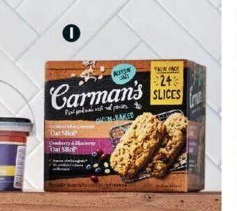 ALDI Carman's Oat Slice 24pk/840g offer