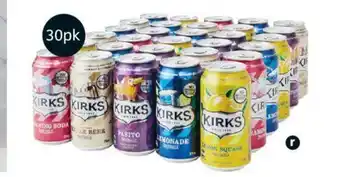 Kirks Cans 30 x 375ml