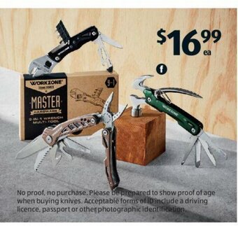 ALDI Men's Tool Gift Box offer