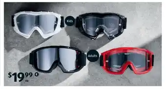 ALDI Motocross Dirt Bike Goggles - 705536 offer