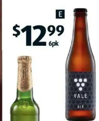 ALDI Vale pale Ale 6x330ml offer