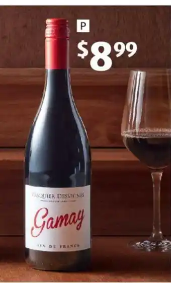 ALDI Pasquier Desvignes Gamay 2020 750ml offer