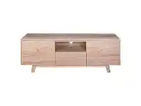 LivingStyles Wade Tasmanian Oak 2 Door 1 Drawer TV Unit, 145cm offer