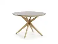 LivingStyles Hastings Poly Cement & Eucalyptus Indoor / Outdoor Round Dining Table, 120cm offer