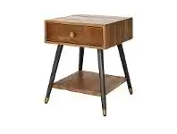 LivingStyles Bohemian Reclaimed Timber Side Table offer