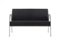 LivingStyles Rivet PU Leather Sofa, 2 Seater offer