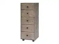 Cannes Reclaimed Timber 5 Drawer Lingerie Chest