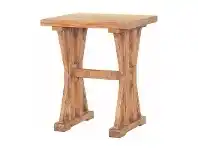 LivingStyles Tuscanspring Reclaimed Timber Trestle Side Table offer