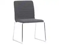 LivingStyles Raven Fabric Breakout Chair, Charcoal offer